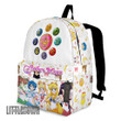 Sailor Guadians Backpack Custom Sailor Moon Anime School Bag