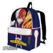 My Hero Academia Anime Backpack Custom Shoto Todoroki Character