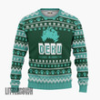 Izuku Midoriya Ugly Sweater My Hero Academia Custom Knitted Sweatshirt Christmas Gift