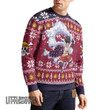 Luffy Snake Man Ugly Sweater One Piece Custom Knitted Sweatshirt Anime Christmas Gift