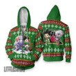 Gon & Killua Cute Ugly Sweater Hunter x Hunter Knitted Sweatshirt Anime Christmas Gift