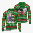 Gon & Killua Cute Ugly Sweater Hunter x Hunter Knitted Sweatshirt Anime Christmas Gift
