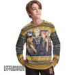 Haikyuu Knitted Sweatshirt MSBY Black Jackals Ugly Sweater Anime Christmas Gift