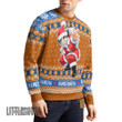 Son Goku Santa Claus Knitted Sweatshirt Dragon Ball Custom Ugly Sweater Anime Christmas Gift
