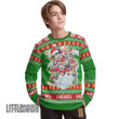 Goku And Gohan And Chi Chi Knitted Sweatshirt Dragon Ball Custom Ugly Sweater Anime Christmas Gift