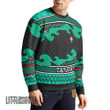 Demon Slayer Knitted Sweatshirt Custom Tanjiro Kamado Ugly Sweater Anime Christmas Gift