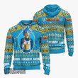 Super Saiyan Blue Knitted Sweatshirt Dragon Ball Vegeta Custom Ugly Sweater Anime Christmas Gift