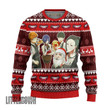 Tokyo Ghoul Knitted Sweatshirt Members Custom Ugly Sweater Anime Christmas Gift
