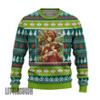 Gundam Ugly Sweater Elpeo Ple x Ple Two x Marida Knitted Sweatshirt Christmas Gift