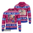 JoJo's Bizarre Adventure Ugly Sweater Guido x Giorno Knitted Sweatshirt Christmas Gift
