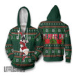 One Punch Man Ugly Sweater Custom Fubuki Knitted Sweatshirt Anime Christmas Gift