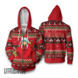 Inuyasha Knitted Ugly Christmas Sweater Red