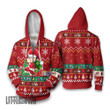 Vegeta Ugly Sweater Dragon Ball Custom Knitted Sweatshirt Anime Christmas Gift