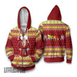 Dragon Ball Ugly Christmas Sweater Mr Satan Custom Anime Knitted Sweatshirt