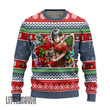 Attack On Titan Ugly Christmas Sweater Mikasa Ackerman Custom Anime Knitted Sweatshirt