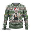 Sanemi Ugly Christmas Sweater Demon Slayer Custom Anime Knitted Sweatshirt
