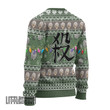 Sanemi Ugly Christmas Sweater Demon Slayer Custom Anime Knitted Sweatshirt