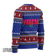 Vegeta Ugly Sweater Dragon Ball Z Custom Knitted Sweatshirt Anime Christmas Gift