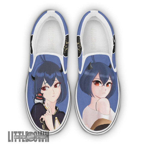 Black Clover Secre Swallowtail Shoes Custom Anime Classic Slip-On Sneakers