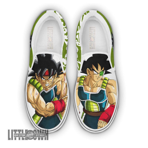 Bardock Classic Slip-On Custom Dragon Ball Z Shoes Anime Sneakers