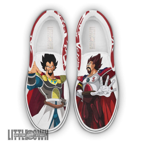King Vegeta Classic Slip-On Custom Dragon Ball Z Shoes Anime Sneakers