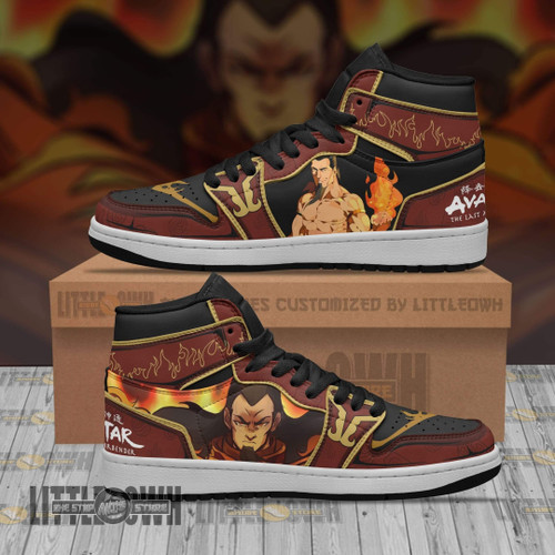 Firelord Ozai Boot Sneakers Custom Avatar: The Last Airbender Anime Shoes