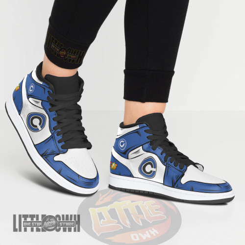 Capsule Corp Anime Kid Shoes Dragon Ball Custom Boot Sneakers