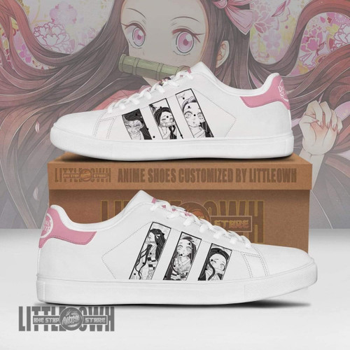 Nezuko Shoes Demon Slayers Shoes Kamado Custom Anime Sneakers