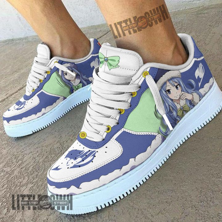 Fairy Tail Juvia Lockser AF Sneakers Custom Anime Shoes - LittleOwh - 4