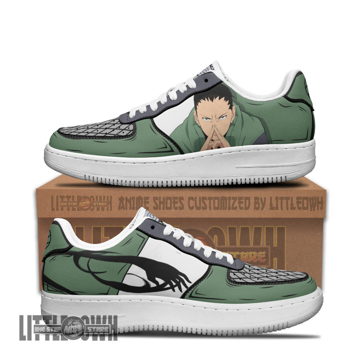 Nrt AF Sneakers Custom Shikamaru Nara Anime Shoes - LittleOwh - 1