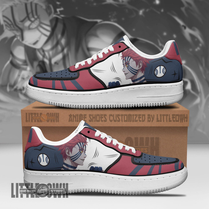 Akaza AF Sneakers Custom KNY Anime Shoes - LittleOwh - 1