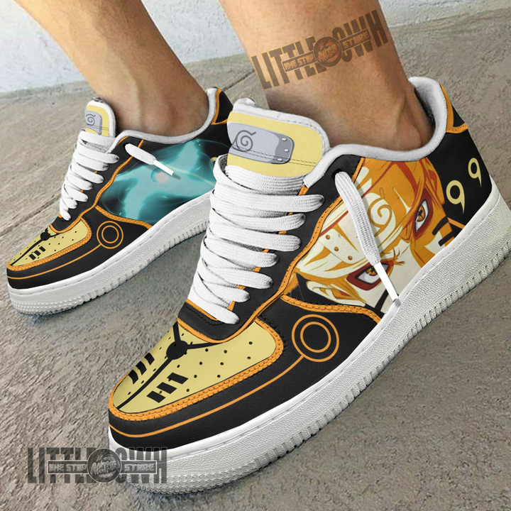 Nrt Nine Tails AF Sneakers Custom Nrt Anime Shoes - LittleOwh - 4