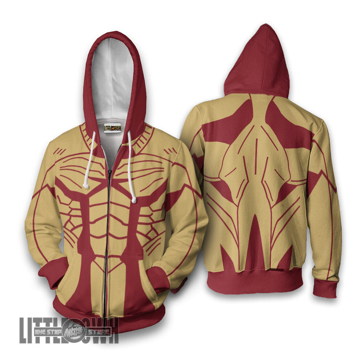 Attack On Titan Armored Titan Hoodie Anime Casual Cosplay Costume - LittleOwh - 2