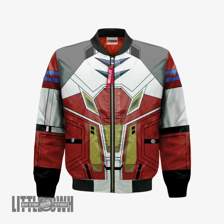 Heavyarms Bomber Jacket Custom Gundam Wing Cosplay Costumes - LittleOwh - 1