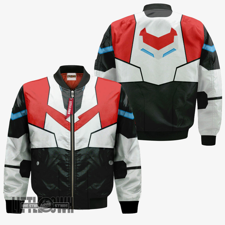 Keith Bomber Jacket Custom Voltron Legendary Defender Red Cosplay Costumes - LittleOwh - 3