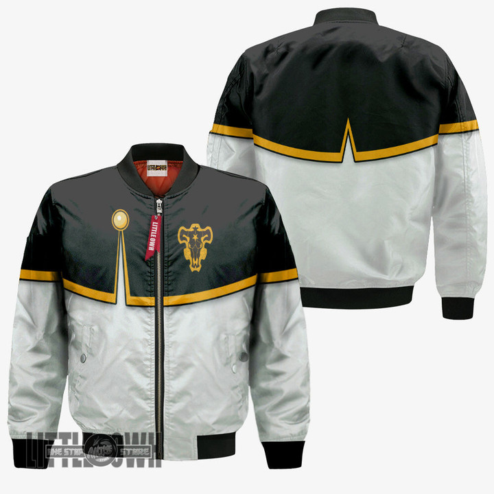 Charmy Pappitson Bomber Jacket Custom Black Clover Cosplay Costumes - LittleOwh - 3