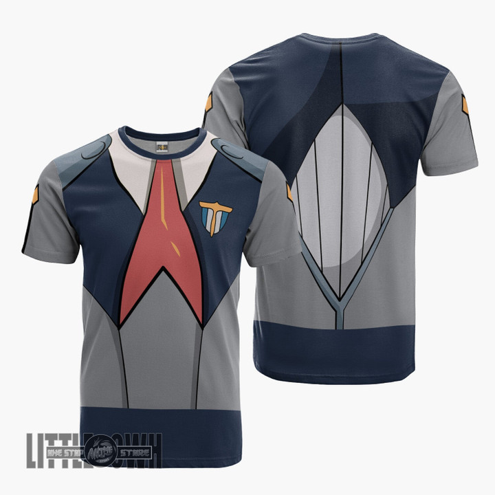 Darling In The Franxx Uniform T Shirt Cosplay Costume Anime Outfits - LittleOwh - 1