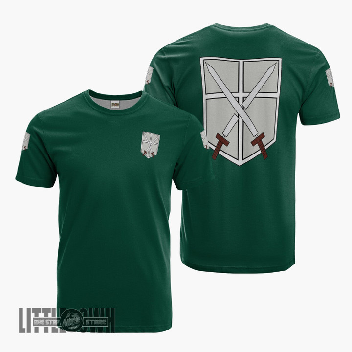 Training Corps T Shirt Cosplay Costume Attack on Titan Anime Outfits - LittleOwh - 1