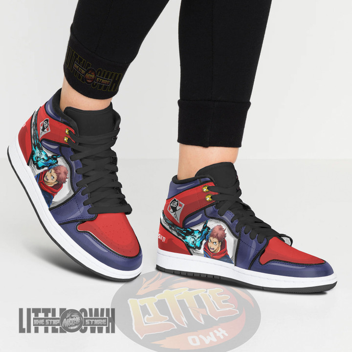 Itadori Yuji Kid Shoes Jujutsu Kaisen Anime Custom Boot Sneakers