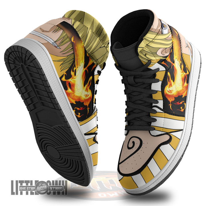 Vinsmoke Sanji Wano Arc Custom Shoes One Piece Anime Boot Sneakers
