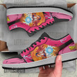 Son Goku JD Low Top Sneakers Custom Super Saiyan God Dragon Ball Anime Shoes - LittleOwh - 4