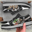 Eren Yeager Team Anime Shoes Custom Attack On Titan JD Low Sneakers - LittleOwh - 3