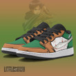 Eren Yeager Anime Shoes Custom Attack On Titan JD Low Sneakers - LittleOwh - 2