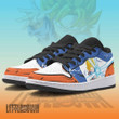 Son Goten Shoes Super Saiyan Dragon Ball Z Anime JD Low Top Sneakers - LittleOwh - 1