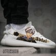Gauche Adlai Shoes Custom Black Clover Anime YZ Boost Sneakers - LittleOwh - 2