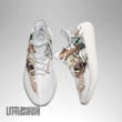 Annie Leonhart Shoes Custom Attack on Titan Anime YZ Boost Sneakers - LittleOwh - 3