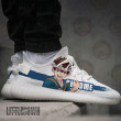 Chrome Shoes Custom Dr Stone Anime YZ Boost Sneakers - LittleOwh - 2