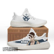 Kinro Shoes Custom Dr Stone Anime YZ Boost Sneakers - LittleOwh - 1