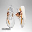 Portgas D Ace Shoes Custom 1Piece Anime YZ Boost Sneakers - LittleOwh - 3