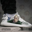 Erwin Smith Shoes Custom Attack on Titan Anime YZ Boost Sneakers - LittleOwh - 2